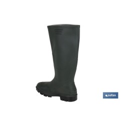 BOTA ALTA DE AGUA PVC VERDE TALLA 38