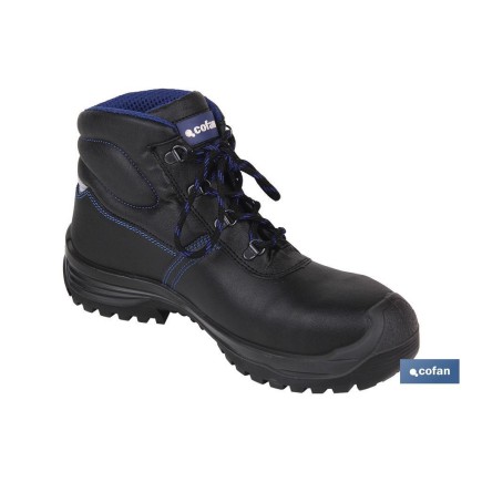 BOTA PIEL NEGRO S3 MODELO ISKUR T 40