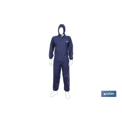 BUZO CON CAPUCHA TIPO 4, 5 Y 6 AZUL TALLA XL