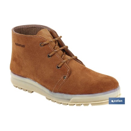 BOTA PIEL CORDONES MODELO MORELLA T-38