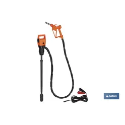 BOMBA ELÉCTRICA + PISTOLA BIDÓN 50/200L 12V DC