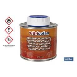 BOTE ADHESIVO CONTACTO BRICOFAN C/PINCEL (500ML)