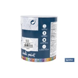 PINTURA A LA TIZA, CHALK PAINT, BLANCO TIZA 750 ML