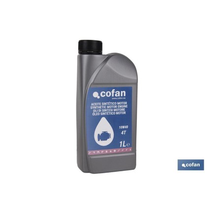 ACEITE SINTETICO 1 Ltr. MOTOR 10W-40 PLUS 4 Tiempos