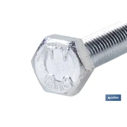 DIN-933 C-8.8 M-20 X 100 Z