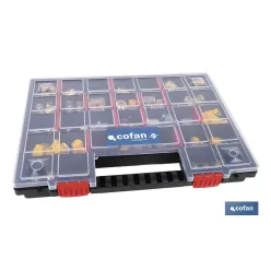 MALETIN RACORES METÁLICOS RAUFOSS 90 pcs