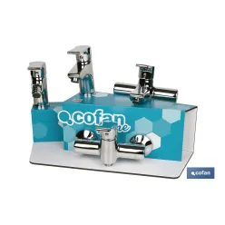 KIT DE GRIFERÍA + EXPOSITOR MODELO ROSS