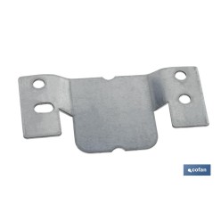 SET 2 UDS CHAPA ANCLAJE ZINCADA 100 X 47 MM VENTA UNITARIA