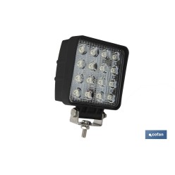 FARO TRABAJO 16 LED 3360Lm 6000K 48W, IP67 (10-30V)