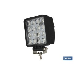 FARO TRABAJO 16 LED 3360Lm 6000K 48W, IP67 (10-30V)