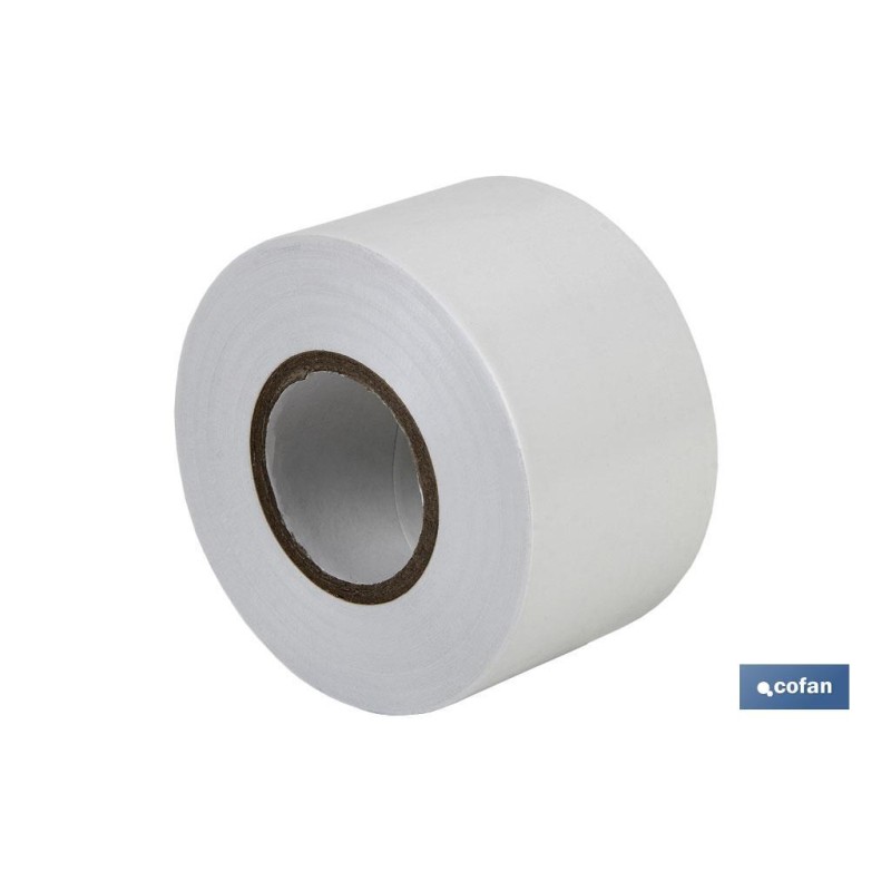 CINTA AISLANTE BLANCA DE 130 MICRAS 50 MM X 33 M