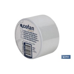 CINTA AISLANTE BLANCA DE 130 MICRAS 50 MM X 33 M