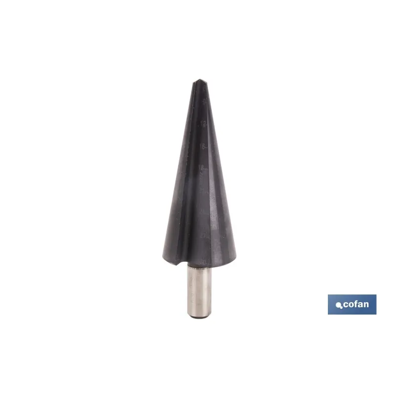 BROCA ESCALONADA TITANIO - TALADRO 6 - 30