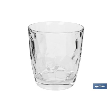 PACK 6 VASOS DE AGUA VIDRIO 30.5 CL MODELO JADE