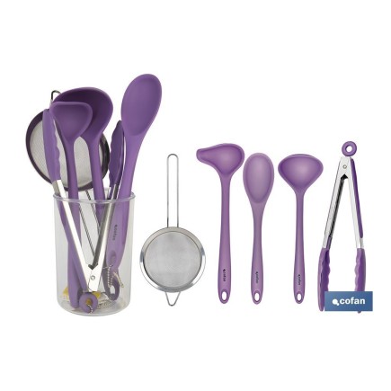 SET DE 6 UTENSILIOS DE COCINA GAMA VERGINI