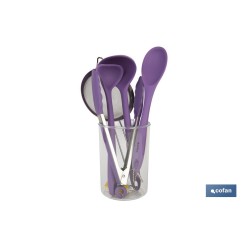 SET DE 6 UTENSILIOS DE COCINA GAMA VERGINI