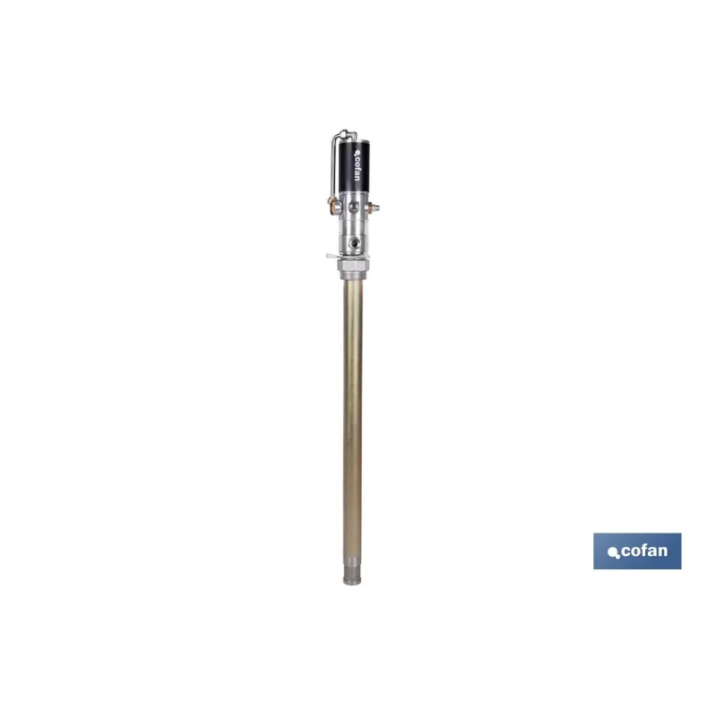 BOMBA NEUMÁTICA LUBRICANTE 14 LPM PARA BIDÓN DE 60 L