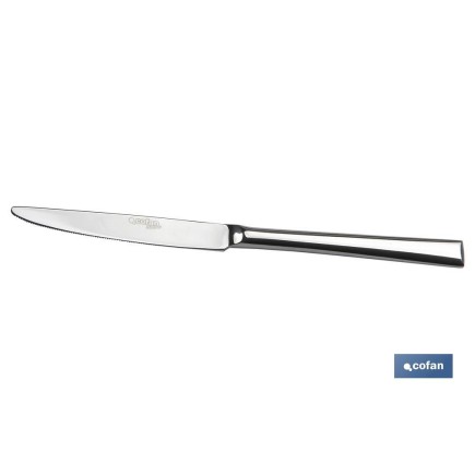 BL 2uds CUCHILLO DE MESA INOX C-18/10 MODELO BARI 10 mm