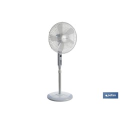 VENTILADOR 5 PALAS TEMPORIZADOR 55 W BLANCO