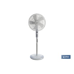 VENTILADOR 5 PALAS TEMPORIZADOR 55 W BLANCO