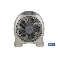 VENTILADOR CON TEMPORIZADOR 50 W BEIGE CLARO