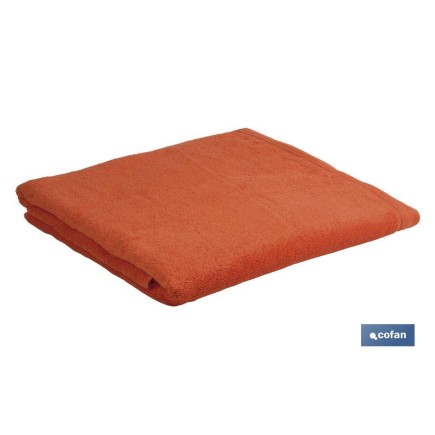 TOALLA BAÑO ORANGE  GR.580/M2  MODELO AMANECER 100X150cm