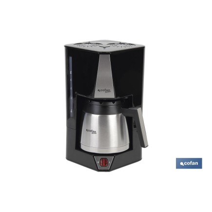 CAFETERA ELÉCTRICA DE GOTEO 800W 10 TAZAS 1.2 L