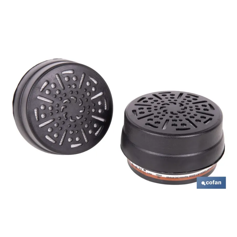 SET DE 2 FILTROS TIPO A1P3 (ADAPTABLES A MÁSCARA FACIAL)