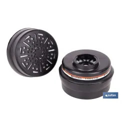 SET DE 2 FILTROS TIPO A1P3 (ADAPTABLES A MÁSCARA FACIAL)