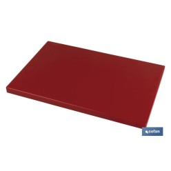 TABLA CORTE  ROJO 50X30X1.5cm MODELO BRESA