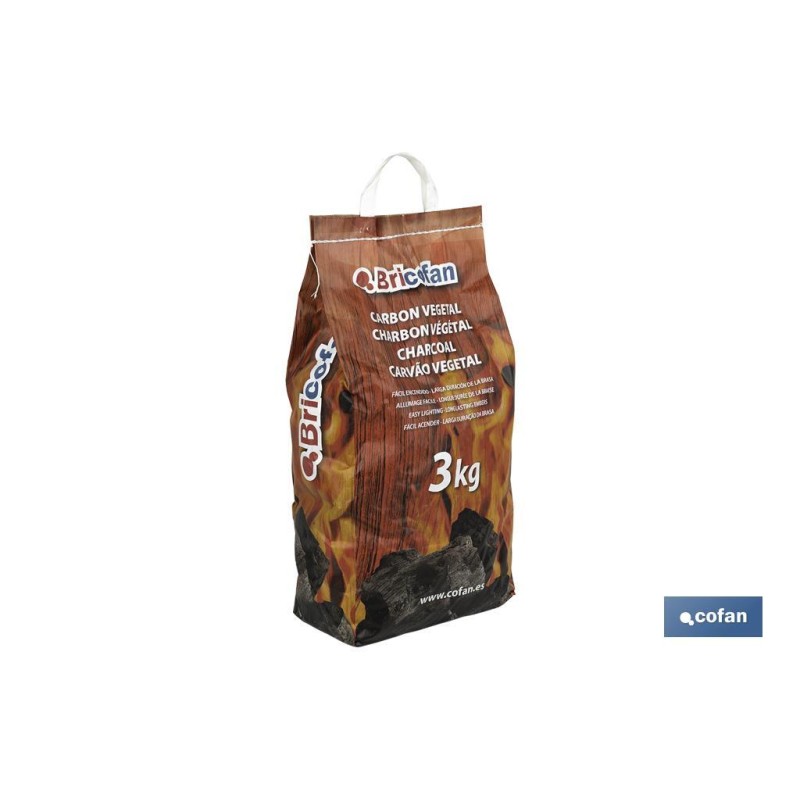 BOLSA CARBON VEGETAL 3 KGS