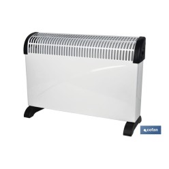 CONVECTOR CON TERMOSTATO REGULABLE 750/1250/2000 W