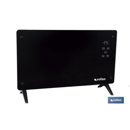 CONVECTOR DE PANEL DE VIDRIO PANTALLA LED 2000 W