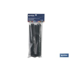 PACK 10 GRAPAS EN U 15 CM PARA CÉSPED ARTIFICIAL