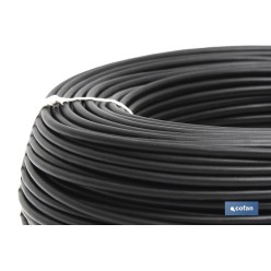 ROLLO CABLE H07V-K 1X1,5MM2 NEGRO (100M)