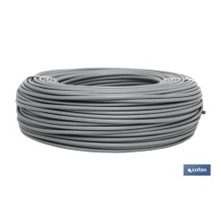 ROLLO CABLE H07V-K 1X6MM2 GRIS (100M)