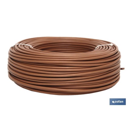 ROLLO CABLE H07V-K 1X6MM2 MARRÓN (100M)