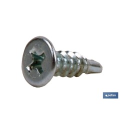 TORNILLO AUTOT. EXTRAPLANO 4,2 X 14 ZINCADO