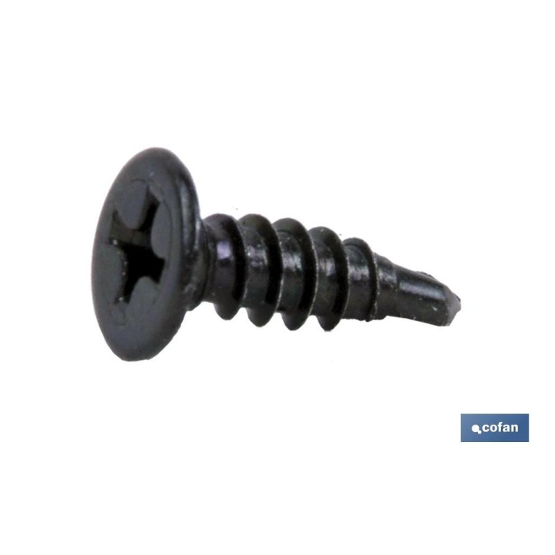 TORNILLO AUTOT. EXTRAPLANO 4,2 X 14 NEGRO