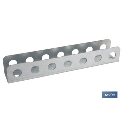 SOPORTE DESTORNILLADORES GALVANIZADO PARA PANEL DE HERRAMIENTAS L-220 MM