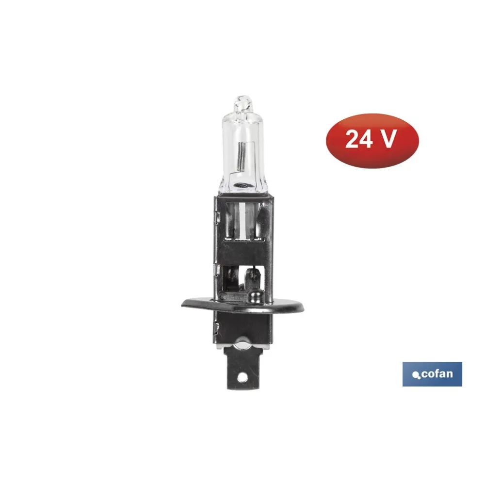 LÁMPARA HALÓGENA COFAN H1 (P14,5S) 24V 70W