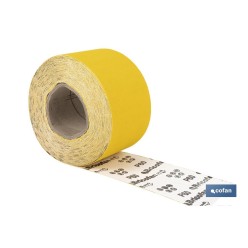 ROLLO LIJA DE PAPEL 100 X 25 M. G.60