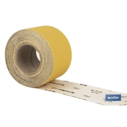 ROLLO LIJA DE PAPEL 100 X 25 M. G.80