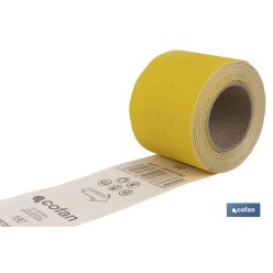 ROLLO LIJA DE PAPEL 100 X 25 M. G.180