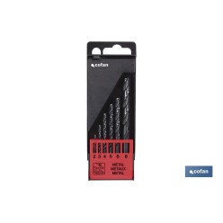 ESTUCHE BROCAS HSS - MEDIDAS: 1 - 10mm (10 pcs)