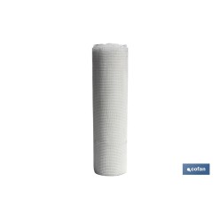 MALLA PLAST. CUADRADA JARDIN 10mm BLANCO 1x25m