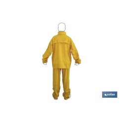 TRAJE DE AGUA PU/PVC AMARILLO TALLA S