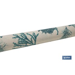 ROLLO MANTEL ANTIMANCHAS RESINADO 1,40 x 20m 50% ALG/50% POL. MAR