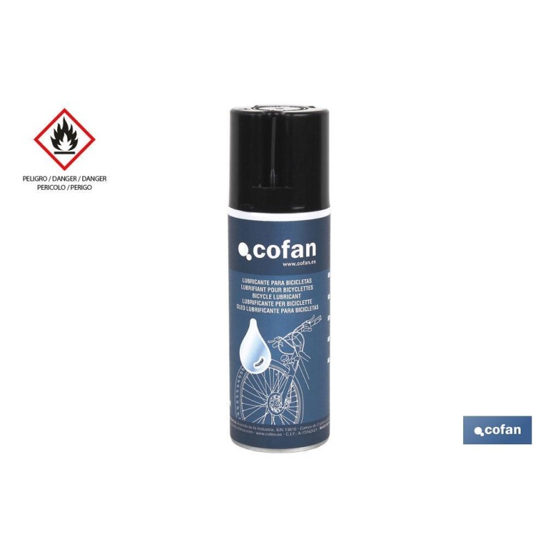 LUBRICANTE PARA BICICLETAS 200 ML