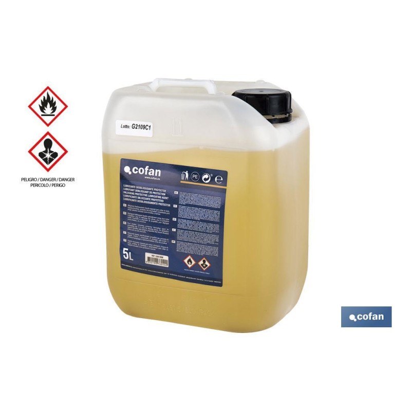 LUBRICANTE DESBLOQUEANTE PROTECTOR COFAN 5 L